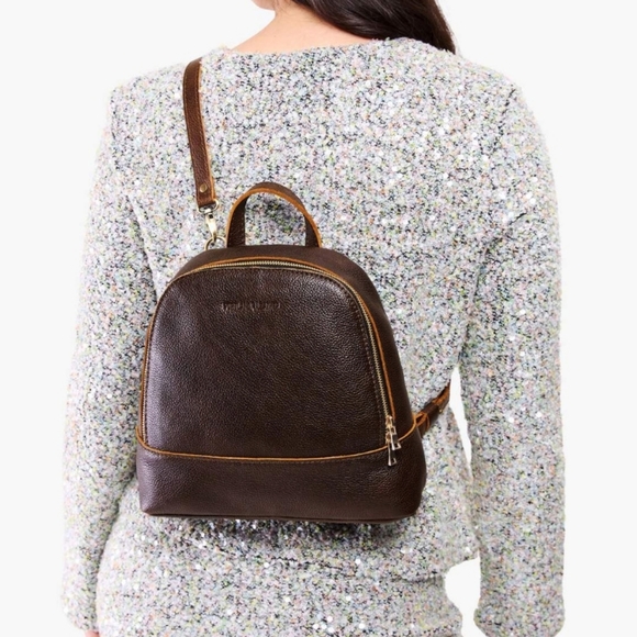 Portland Leather Goods Rue Convertible Backpack Coldbrew main image 16